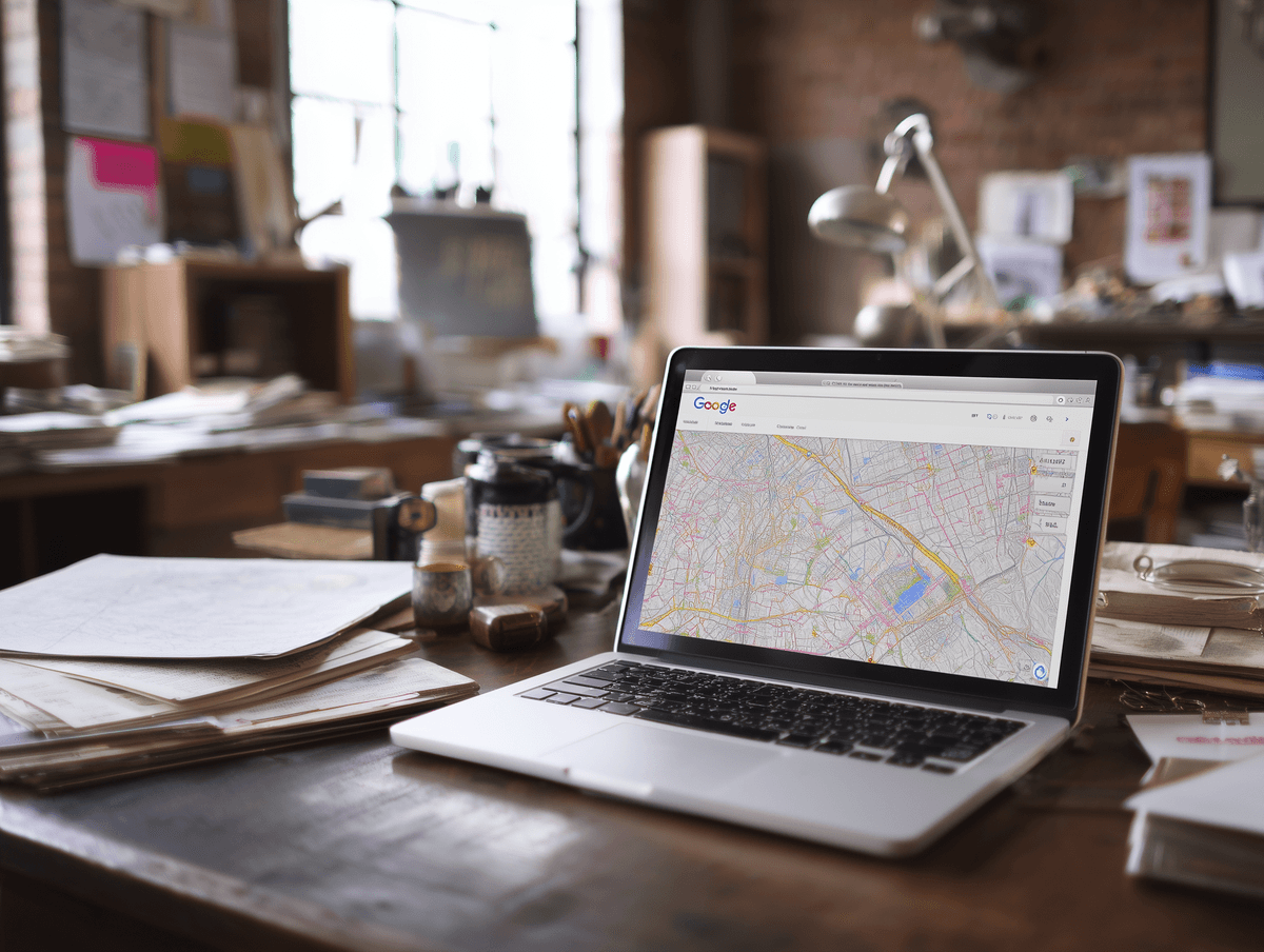 Workspace de SEO en Barcelona - Google Maps y análisis digital